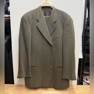 Vintage Green Giorgio Armani Collezioni 3PC Suit